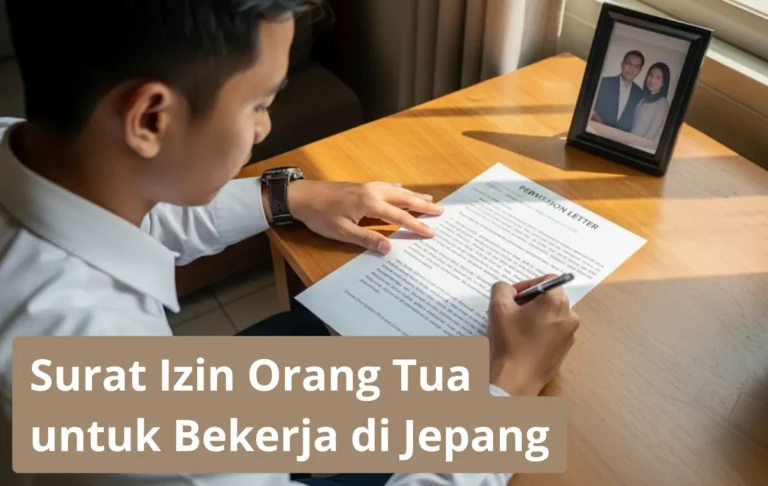 Surat Izin Orang Tua Untuk Bekerja Di Jepang