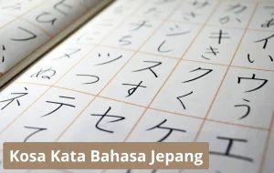 Kosa Kata Bahasa Jepang